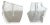 Brutalist German Rock Glass Vases attributed to Peill and Putzler, 1970s, Set of 2 For Sale