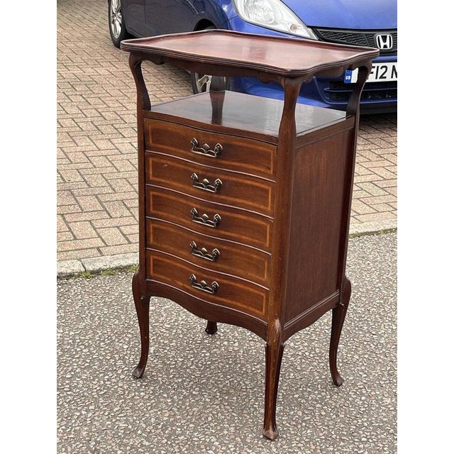 Edwardian Mahogany Filing Drawers For Sale - Image 5 of 9