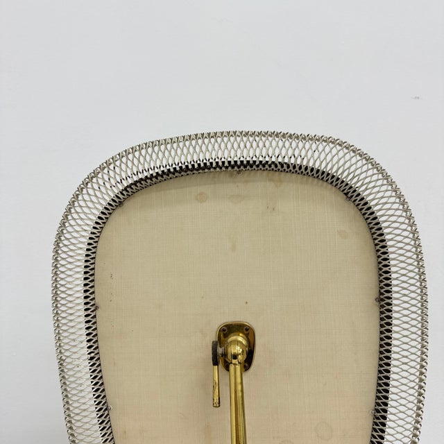 Mid-Century Brass Vanity Table Mirror from Vereinigte Werkstätten, Germany, 1950s For Sale - Image 12 of 18