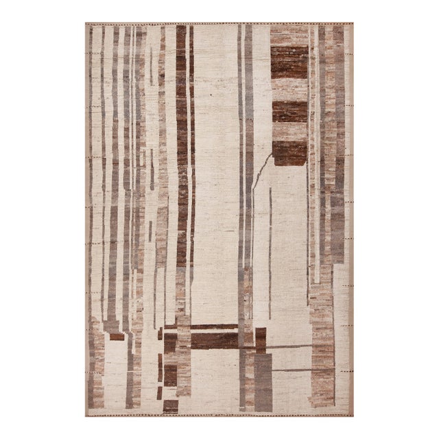 Large Modern Contemporary Area Rug For Sale