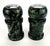 Mediterranean Heavy Stone or Granite Salt and Pepper Shaker Set For Sale - Image 3 of 7