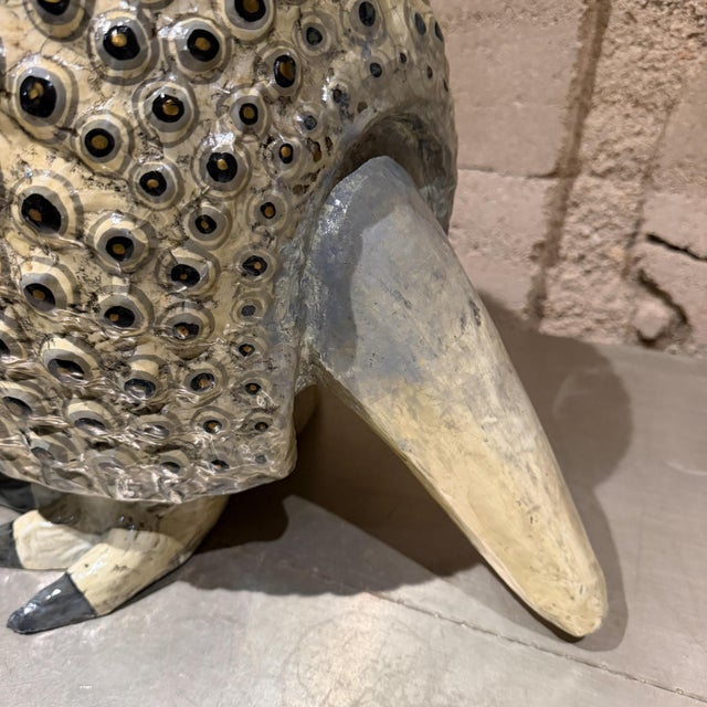 For your consideration, a surrealist paper mache armadillo sculpture by the renowned Mexican artist Sergio Bustamante....