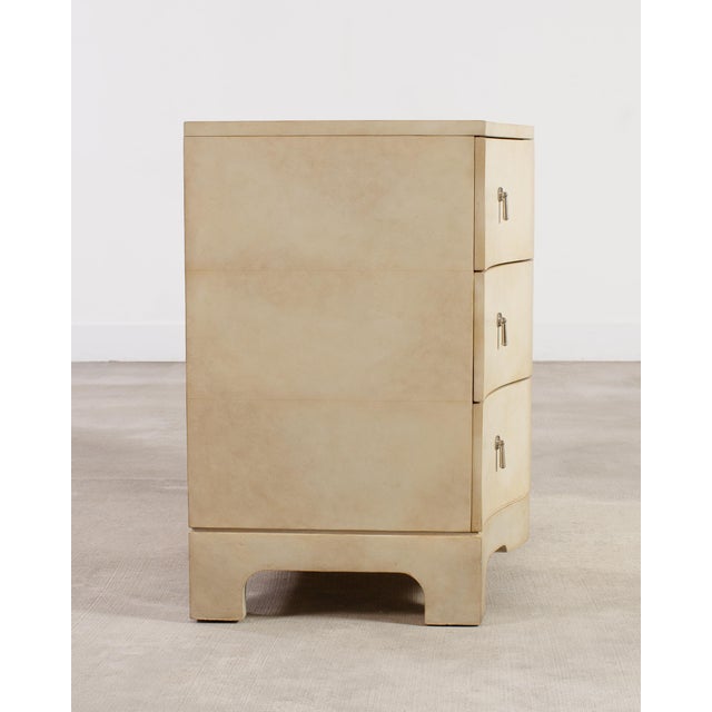 Ralph Lauren Art Deco Style Beauworth Parchment Chest For Sale In Sacramento - Image 6 of 17