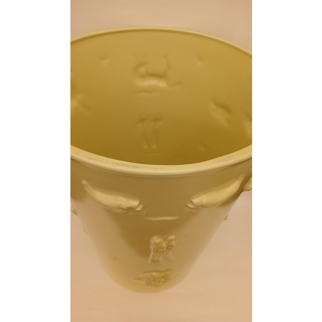 Italian Umbrella Stand Vase by Biancini Angelo for Laveno Company, 1937 For Sale - Image 6 of 11