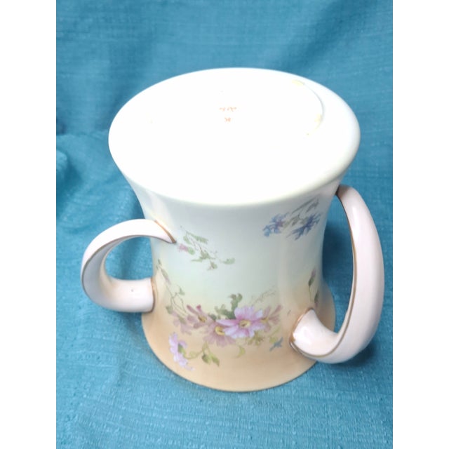 Doulton Burslem Triple Handled Tyg Loving Cup Netilat Yadayim Ritual Cup C. 1891 For Sale - Image 4 of 11