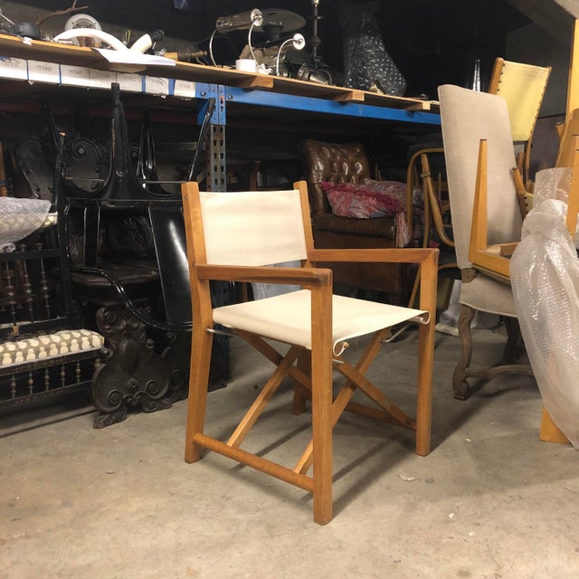 Foldable Teak Directors Chair Chairish