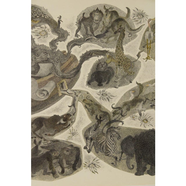 Oliver Grimley Pen and Ink Drawing, Noah's Ark For Sale - Image 11 of 12