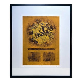 Bruce J. Bloom Small Planet Monotype 26 X 32 For Sale