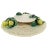 McCall Green Yellow Ceramic Fruits Wall Pocket Décor For Sale - Image 4 of 7