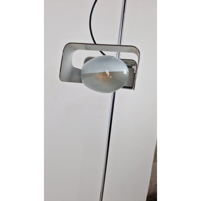 Black Spider Floor Lamp by Joe Colombo for Oluce, 1970s For Sale - Image 14 of 15