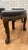 Coffee Vintage Asian Carved Ornate Tea/Coffee Table With 5 Nesting Stools For Sale - Image 8 of 10