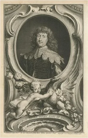 Jacobus Houbraken, Portrait of George Digby, 2nd Earl of Bristol, Print