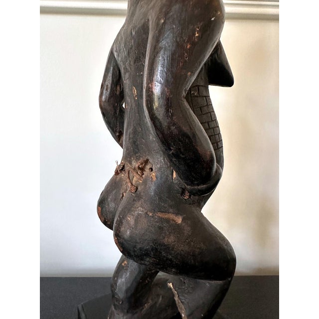 Gabon Punu Ancestor Female Figure on Custom Stand For Sale - Image 16 of 16