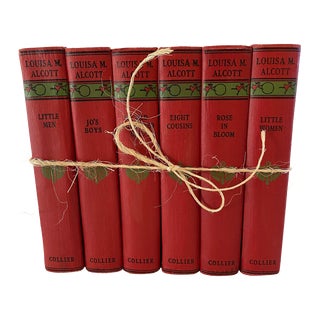 1950s Vintage Louisa May Alcott Books - Set of 6 For Sale