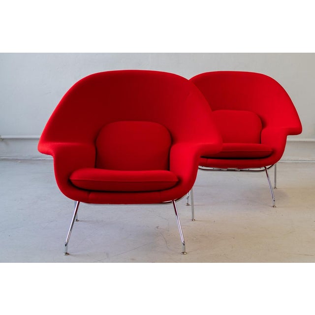 Set of Womb Chairs by Eero Saarinen for Knoll Inc. For Sale - Image 6 of 18