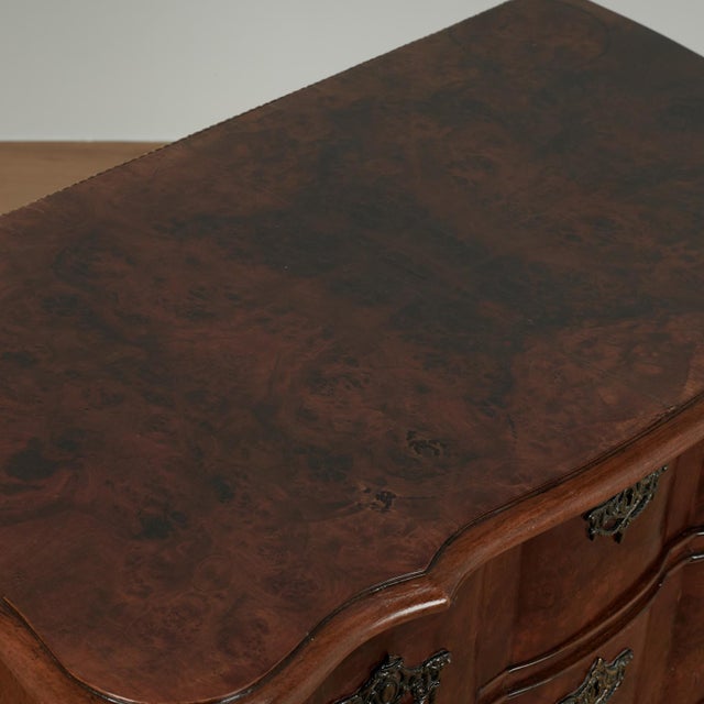 Antique Dutch Burled Wood Commode or Chest For Sale - Image 10 of 17