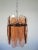 Mid-Century Modern Italian Ground Pink Glass Pendant Lamp from Veca For Sale - Image 10 of 16