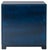 2020s Three Drawer Greek Key Nightstand in Navy For Sale - Image 5 of 11