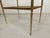 Metal Neo-Classical Gold Brass Side Table, 1970s For Sale - Image 7 of 14