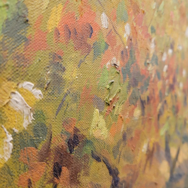 Francesc d'Assis Planas Doria, Catalan School, Setembre, 20th Century, Oil on Canvas, Framed For Sale - Image 10 of 16