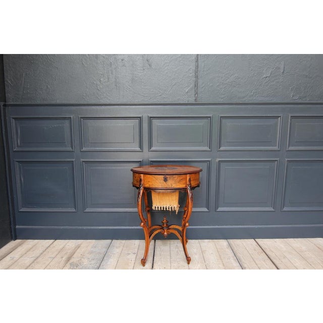 Baroque Wiener Baroque Sewing Table, 1860s For Sale - Image 3 of 18