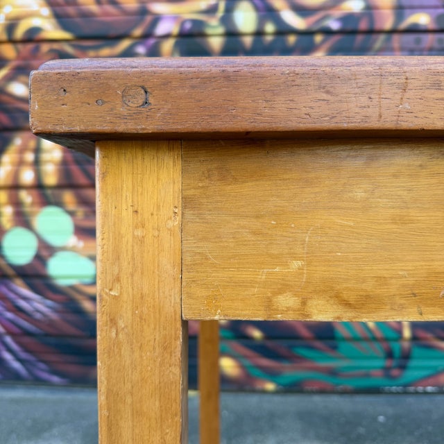 Muelbles Tropicales Mexican Mid Century Modern Game Table Set For Sale - Image 10 of 12