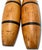 Black Nice Large Size Original Pair of Antique American Maple Wood Athletic Juggling Pins - 22.5 Inches Tall For Sale - Image 8 of 12
