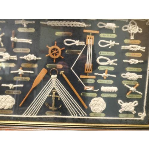 1970s Nautical Objects Shadow Box, 1970 For Sale - Image 5 of 8