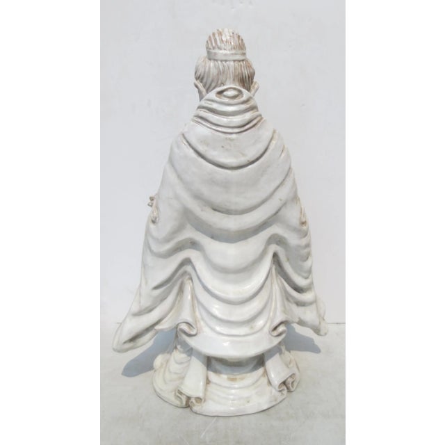 Ceramic Eugenio Pattarino Terracotta Figurine Circa 1950s For Sale - Image 7 of 11
