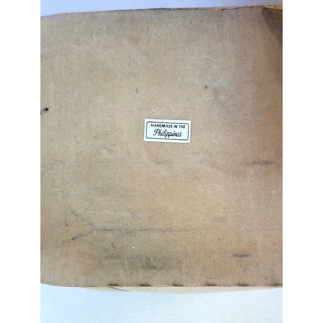 1970's Tessellated Stone Swan Attributed to Maitland-Smith With Brass Inlay For Sale - Image 13 of 13