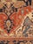 Textile Antique Persian Serapi Carpet Handmade Oriental Rug Light Blue, Ivory, Rusty Red For Sale - Image 7 of 12