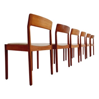 Danish Teak Dining Chairs from Johannes Norgaard, 1960s, Set of 6 For Sale
