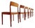 Danish Teak Dining Chairs from Johannes Norgaard, 1960s, Set of 6 For Sale