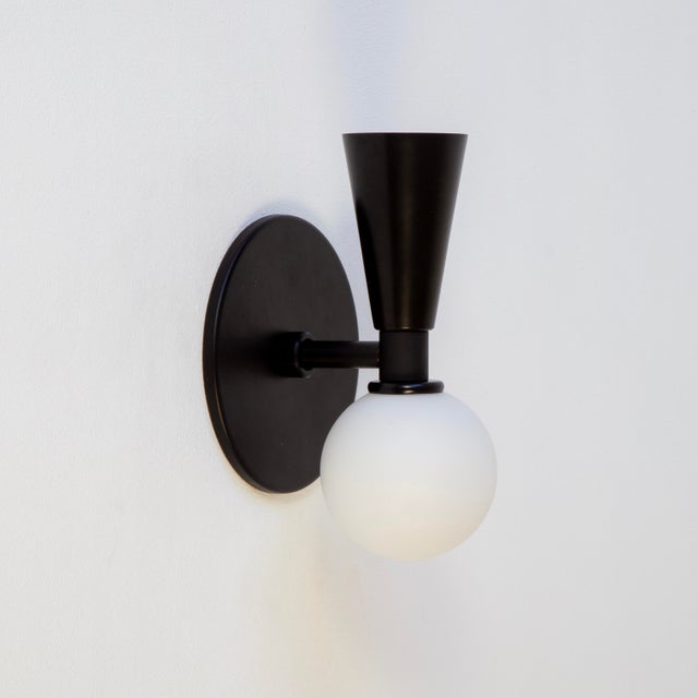 Metal Shapes Sconce Small, by Research.Lighting, Modern, Minimal For Sale - Image 7 of 11