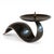 Sculptural Bronze Candle Holder by Benno Meyer, 1930s For Sale - Image 3 of 10