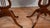 1940s Mersman Duncan Phyfe Style Mahogany Lyre Base Pair of Side Tables / End Tables For Sale - Image 13 of 15