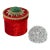 Vintage Cut Crystal Paper Weight & Decorative Box For Sale