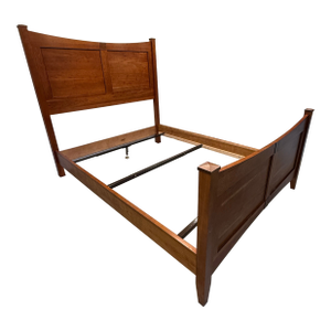 Late 20th Century Harden Solid Cherry Full-Size Bed Frame