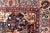 Green Antique Persian Bakhtiari Rug With Colorful Garden Design 7' X 11'6 For Sale - Image 8 of 12
