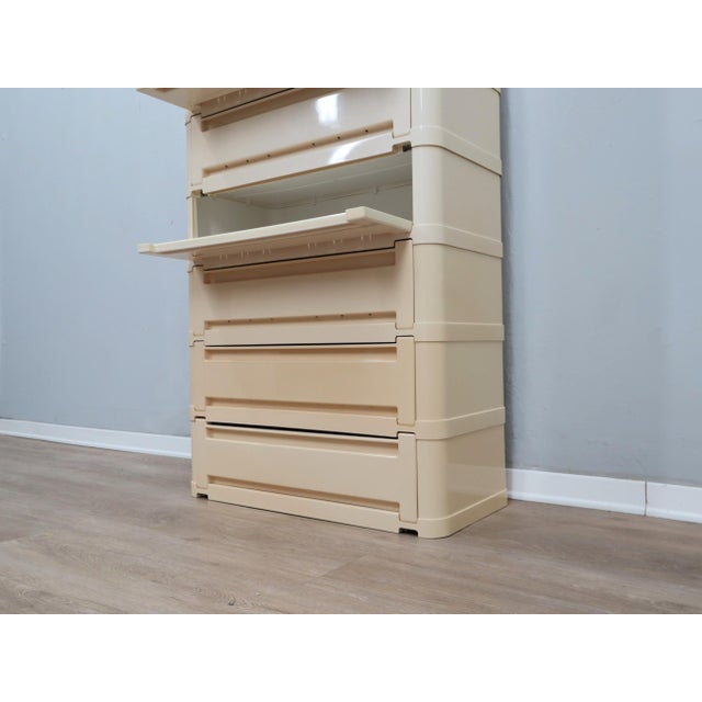 Model 4963 Modular Storage System by Olaf von Bohr for Kartell, 1970s, Set of 7 For Sale - Image 10 of 15