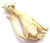 Mid 20th Century Tiffany & Co. Yellow Gold Emerald Cat Pin Brooch For Sale In Philadelphia - Image 6 of 11