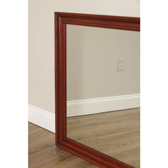 Henkel Harris Traditional Carved Cherry Wall Mirror For Sale - Image 9 of 12