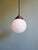 Art Deco Pendant Light in White Opaline Glass from Val Saint-Lambert, Belgium, 1930s For Sale - Image 14 of 14