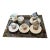 1990s Modern Coffee Service and Serving Tray Cafè Des Arts by Lavazza For Sale
