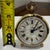 Vtg. Elgin Alarm Clock Germany Mother of Pearl Dial Solid Brass Accents Mechanical Wind Works For Sale - Image 10 of 10
