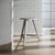 Just steel – with its clear, functional form, robust construction, and suitability for mass production, the Rowac stool...