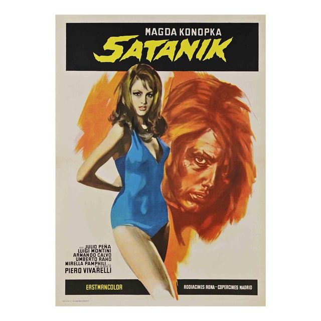 Satanik Poster, Italy/Spain, 1968 For Sale