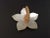 Shell Handcrafted Napkin Rings in Natural Capiz Pearl Shell Flower Star Shape - Set of 6 For Sale - Image 7 of 11