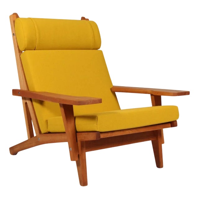 Model GE-375 Lounge Chair attributed to Hans J. Wegner for Getama, 1960s For Sale