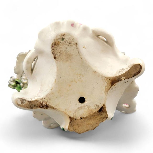 White Derby Mirror-Candlestick Figures, 1760, Set of 2 For Sale - Image 8 of 12